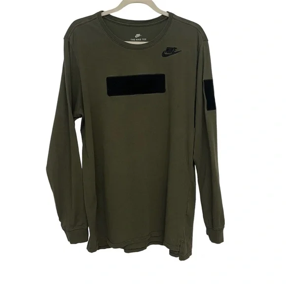 Nike Velcro Sportswear Long sleeve T Shirt - Picture 2 of 10